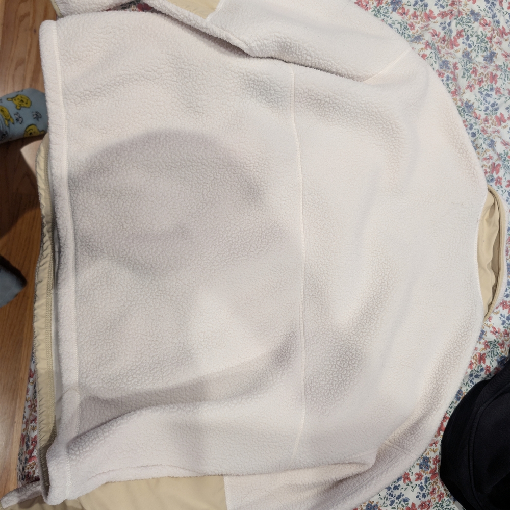 The North Face Cream Fleece Sweater